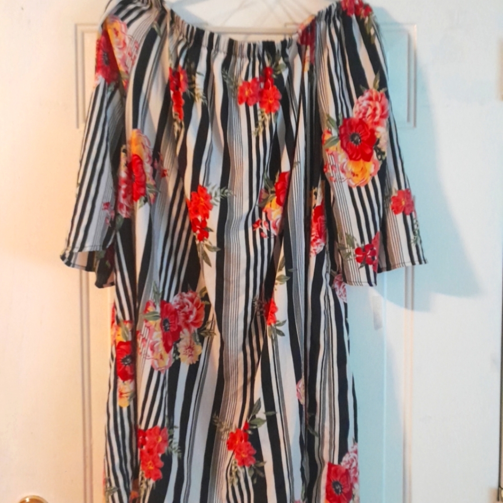 BLUSH 2XL off the shoulders blouses